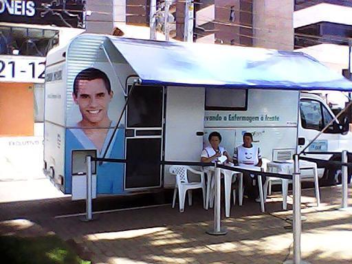 Unidade móvel do COREN-AL