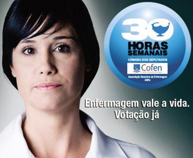 Banner 30 horas da Enfermagem