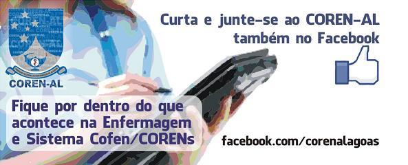Curta e junte-se ao Coren-AL também no Facebook