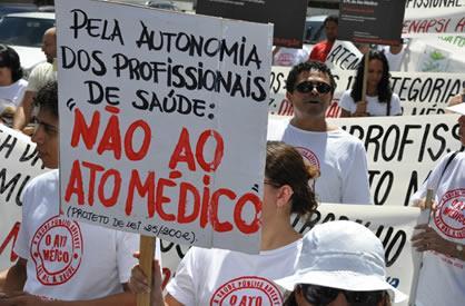 COREN-AL convoca Enfermagem para manifestação pelos vetos do ato médico dia 07 de agosto