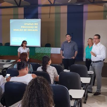 Papel da enfermagem no processo do transplante é tema da Terça do Conhecimento