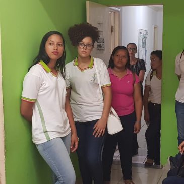 Estudantes do curso técnico de enfermagem do Ifal visitam Coren-AL