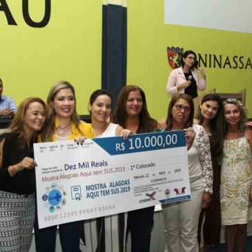 Enfermagem se destaca e ganha prêmios na I Mostra Alagoas Aqui Tem SUS