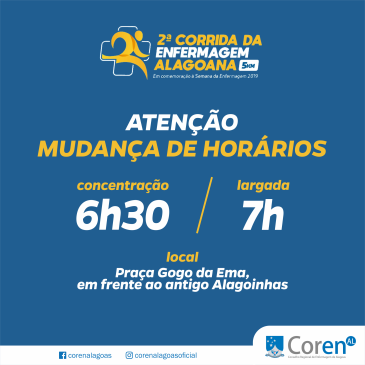 Coren-AL realiza 2ª Corrida da Semana da Enfermagem Alagoana
