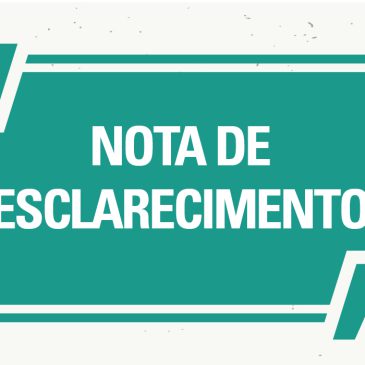 Nota de esclarecimento