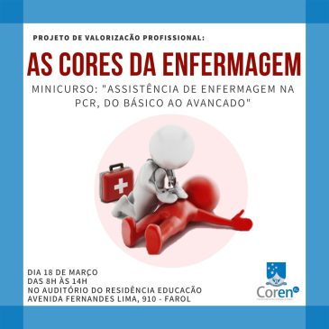 Coren-AL oferece minicurso sobre parada cardiorespiratória