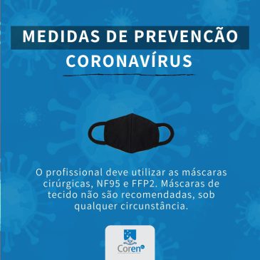 Coren-AL reforça a importância da utilização de EPIs no combate ao COVID-19