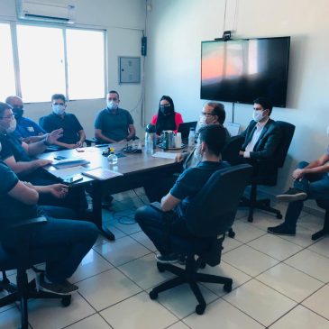 Nova superintendência do HU esteve no Coren-AL para visita de cortesia