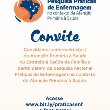 Pesquisa realiza levantamento de práticas de Enfermagem na Atenção Primária