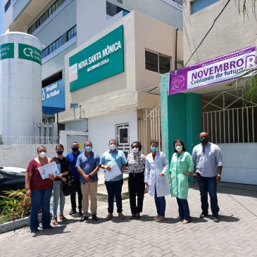 Coren-AL realiza desagravo público na Maternidade Santa Mônica