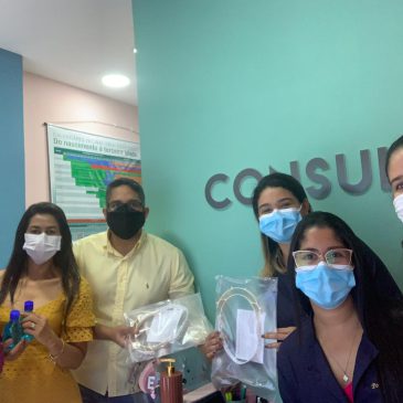 A comissão de empreendedorismo visitou a Consulte, clínica de vacinação humana