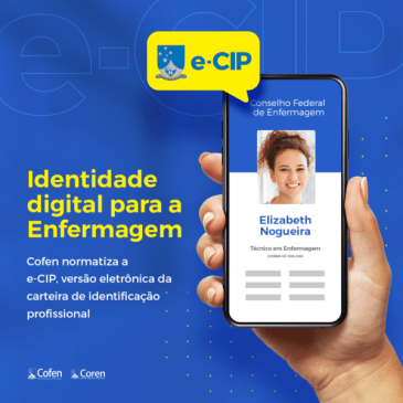 Carteira de Identidade Profissional de Enfermagem terá versão digital