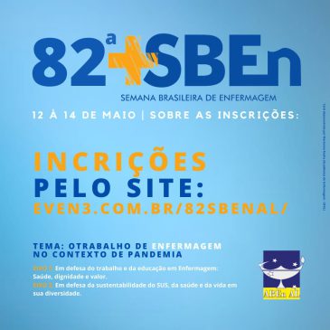 Coren-AL é parceiro da Semana Brasileira de Enfermagem da ABEn