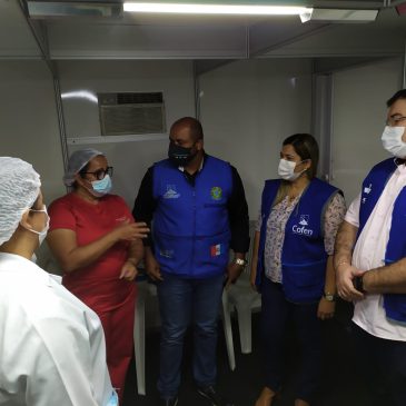 Coren-AL visita ponto de vacinação onde enfermeira foi desacatada na última sexta-feira (7)