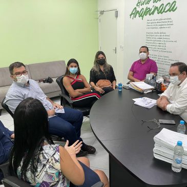 Coren-AL e Cofen se reúnem com prefeito de Arapiraca