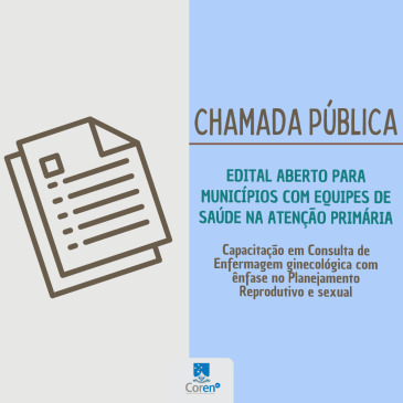 Coren-AL lança edital para capacitação em Consulta de Enfermagem Ginecológica