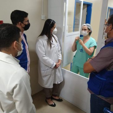 Coren-AL visita novamente HU para verificar superlotação pediátrica