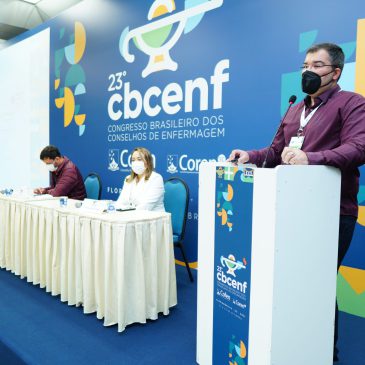Presidente do Coren-AL palestra no 23º CBCENF sobre Valorização da Enfermagem e marketing profissional