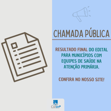 Confira o resultado final do edital de capacitação em Consulta de Enfermagem Ginecológica