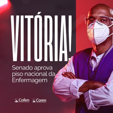 Presidente do Coren-AL participa da votação do PL 2564 no Senado