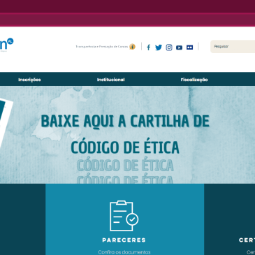 Coren-AL lança novo site com mais praticidade