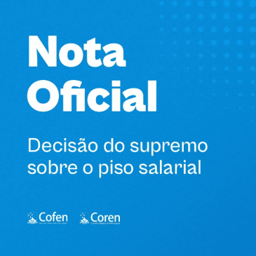 Nota Oficial: Medida Cautelar de suspensão da Lei do Piso Salarial por 60 dias