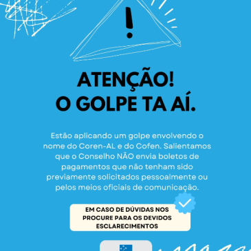 Nota: atenção sobre o golpe