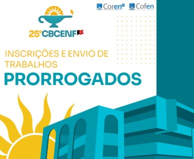 Prazo de inscrição e submissão de trabalhos no 25º CBCENF foi prorrogado