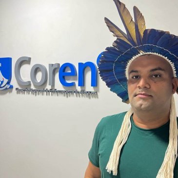 Coren-AL indica enfermeiro indígena Jailson Bertoleza para o prêmio Anna Nery