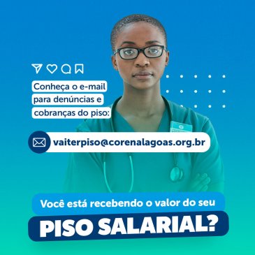 Coren-AL abre canal de denúncias para garantir o piso salarial dos enfermeiros em Alagoas