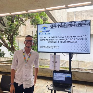 Experiência no Coren Alagoas: Estagiários apresentam suas vivências no CBCENF