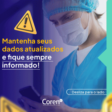 Profissional, atualize seus dados!