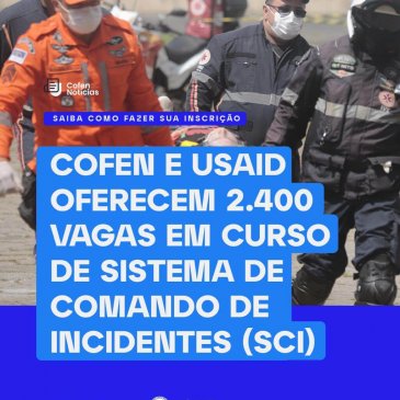 Curso gratuito de Sistema de Comando de Incidentes abrem novas vagas