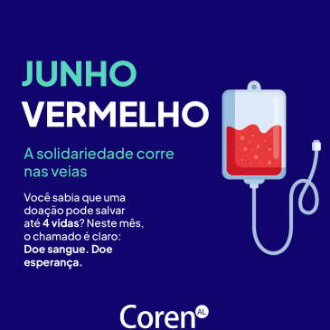 Dia do Doador de Sangue conscientiza para a manutenção de estoques estáveis