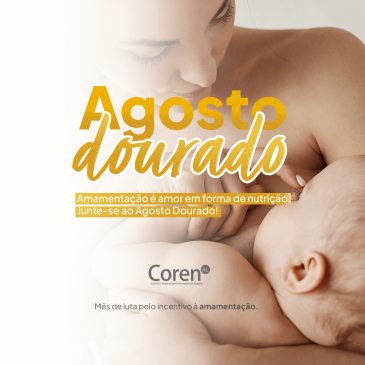 Coren-AL destaca a importância da amamentação na Semana Mundial do Aleitamento Materno