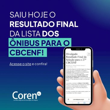 Divulgado Resultado Final da Seleção para o 27º CBCENF