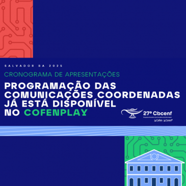 Programação das Comunicações Coordenadas já está disponível no CofenPlay