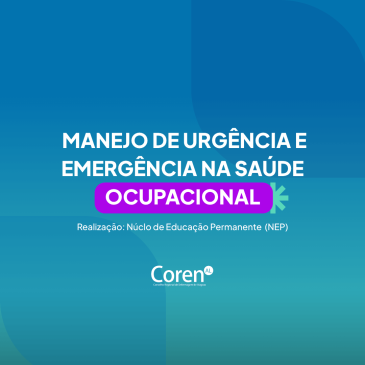 Inscrições abertas para o Curso de Manejo de Urgência e Emergência na Saúde Ocupacional