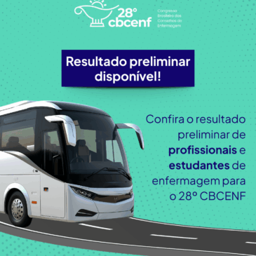 Divulgado o Resultado preliminar 28º CBCENF