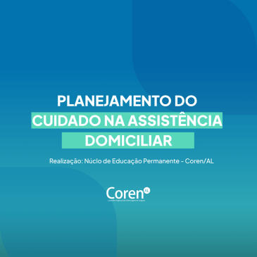 Inscrições abertas para Curso de Planejamento do Cuidado na Assistência Domiciliar